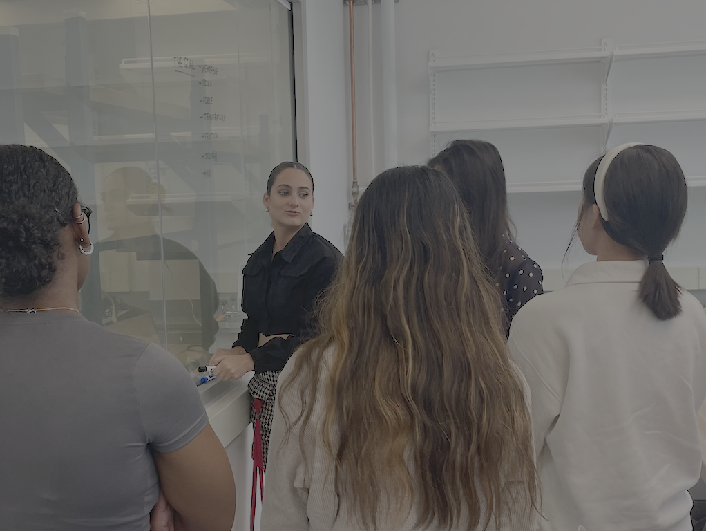 Maia during PSSP outreach